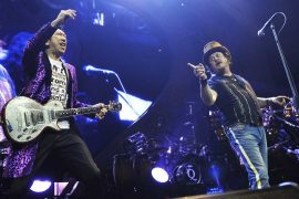 Hotei performs at Royal Albert Hall, London, with Zucchero